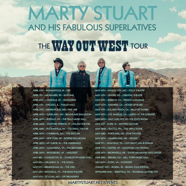 MARTY ANNOUNCES ADDITIONAL U.S. HEADLINING DATES