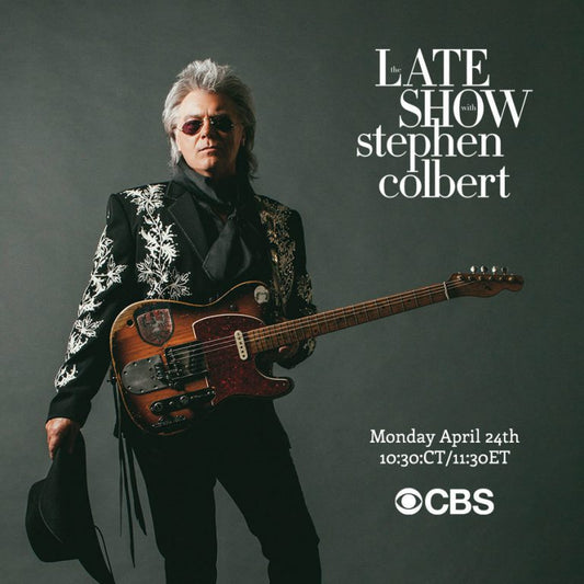 MARTY STUART TO APPEAR ON THE LATE SHOW WITH STEPHEN COLBERT ON APRIL 24TH!