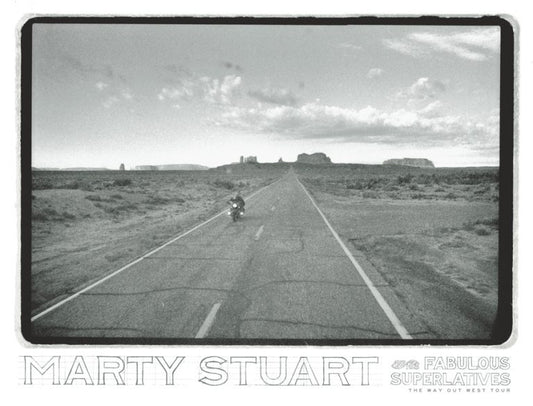 MARTY STUART LIMITED EDITION POSTER, 2018 TOUR KICKS OFF TODAY